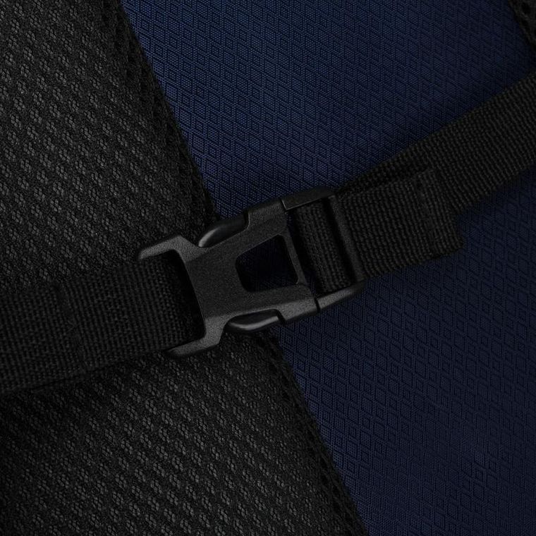Plecak turystyczny, granatowo-czarny, Peterson