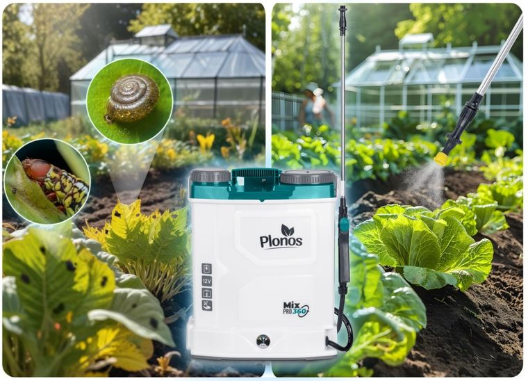 Plonos, opryskiwacz akumulatorowy