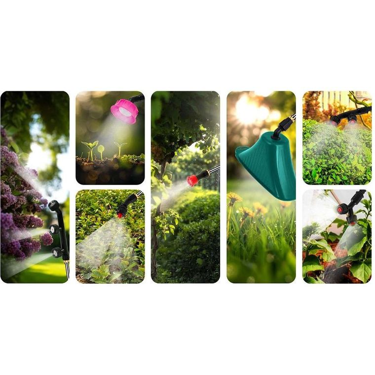 Plonos, opryskiwacz akumulatorowy, z wózkiem