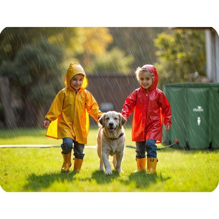 Plonos, zbiornik na deszczówkę, 650l