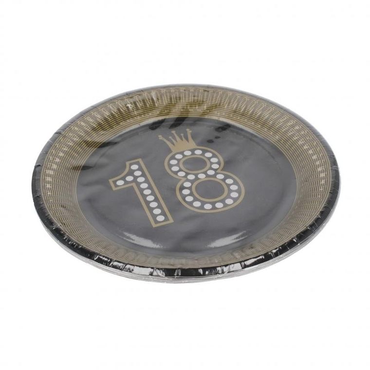 Pol-Mak, talerz papierowy, 8 szt.