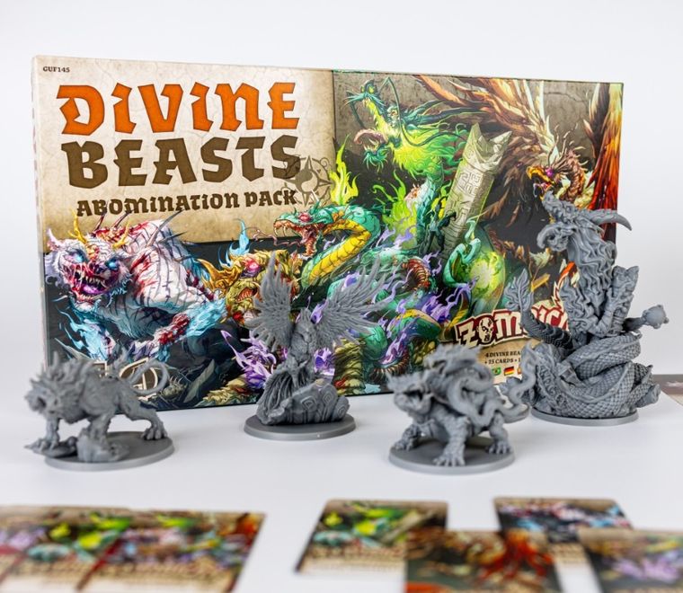 Portal Games, Zombicide: Biała Śmierć, Mistyczne Bestie, dodatek do gry