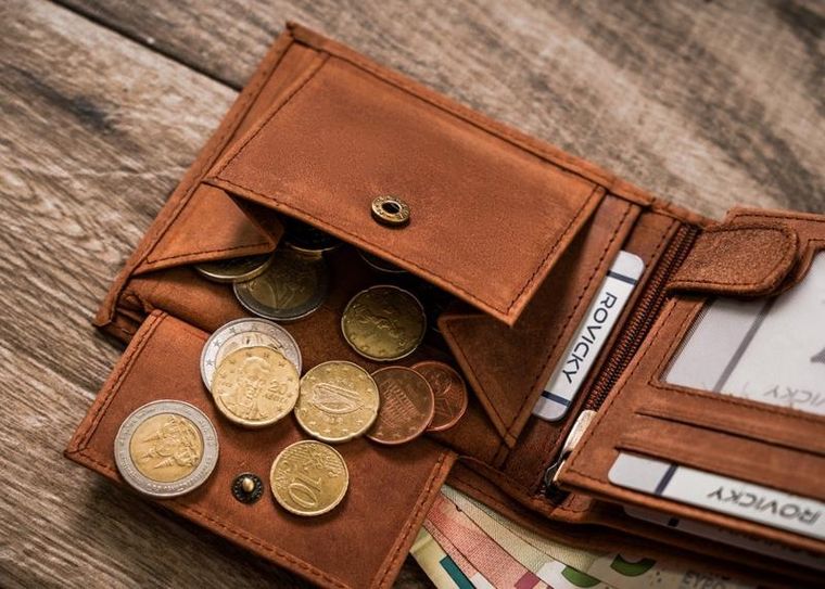 Portfel, brązowy, skórzany, Always Wild