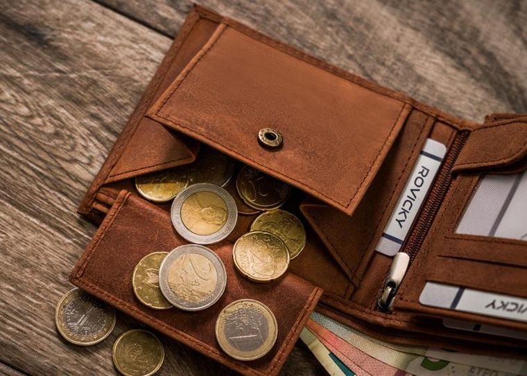 Portfel, brązowy, skórzany, Always Wild