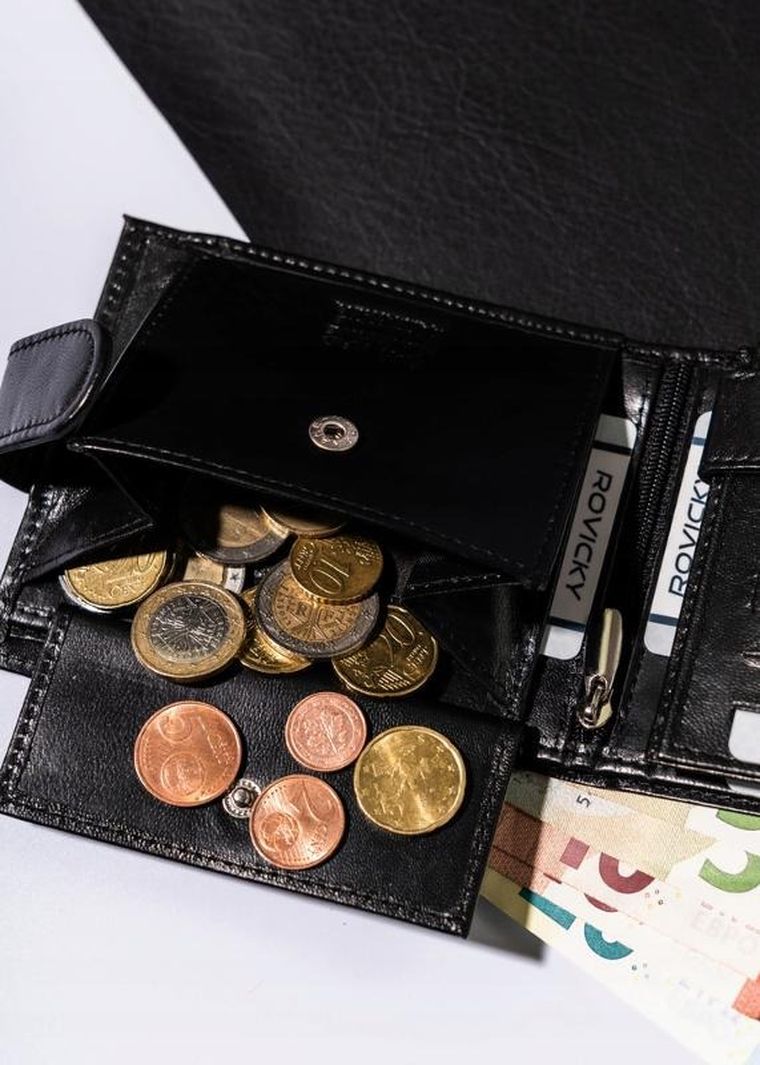 Portfel, czarny, skórzany, Always Wild