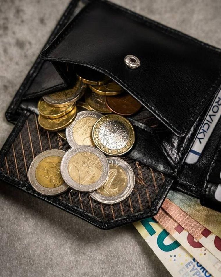 Portfel, czarny, skórzany, RFID, Pierre Andreus