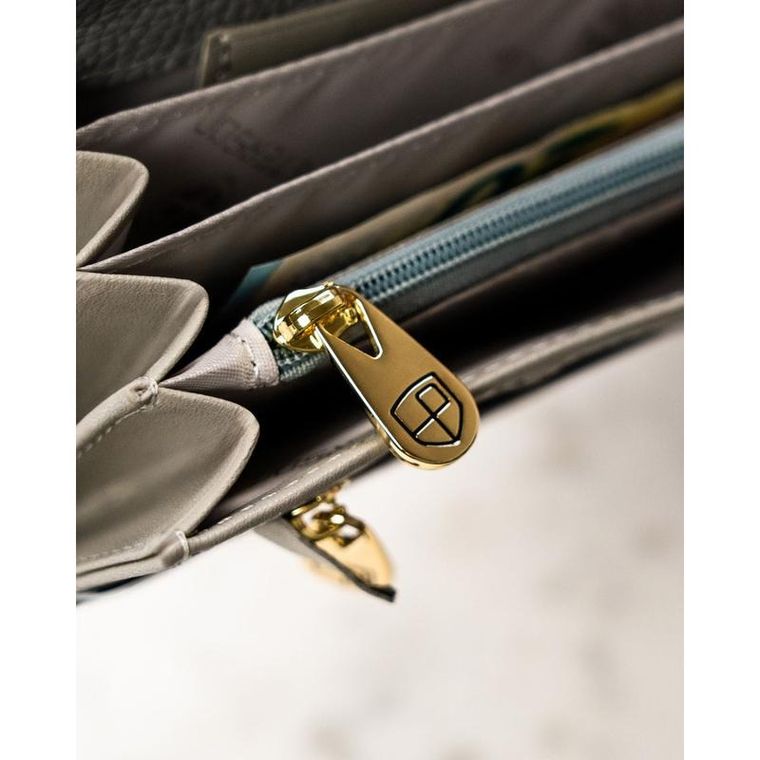 Portfel, mix, skórzany, Peterson