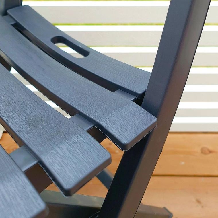 Progarden, zestaw 4 krzeseł cateringowych, Komodo, antracyt