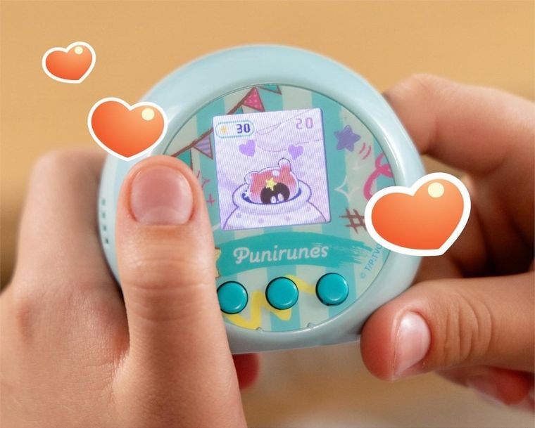 Punirunes, interaktywne cyfrowe zwierzątko, zielone