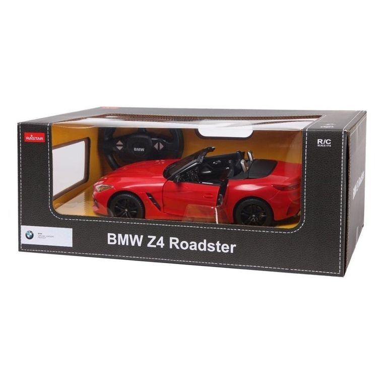 Rastar, BMW Z4 Roadster, pojazd zdalnie sterowany, 1:14, czerwony