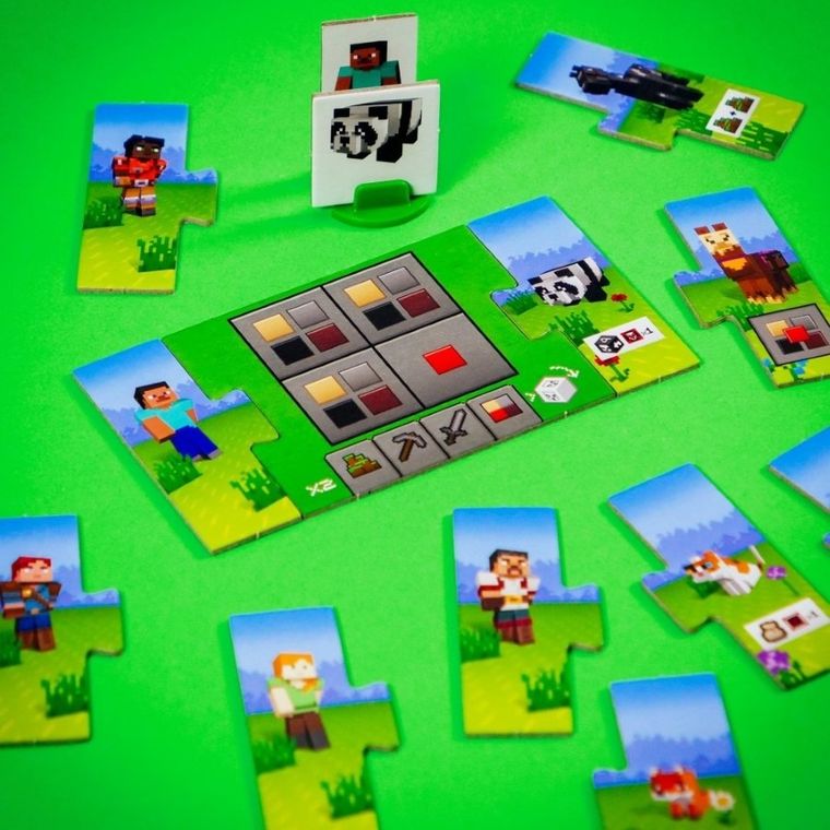 Ravensburger, Minecraft, Heroes of Village, Uratuj wioskę, gra familijna