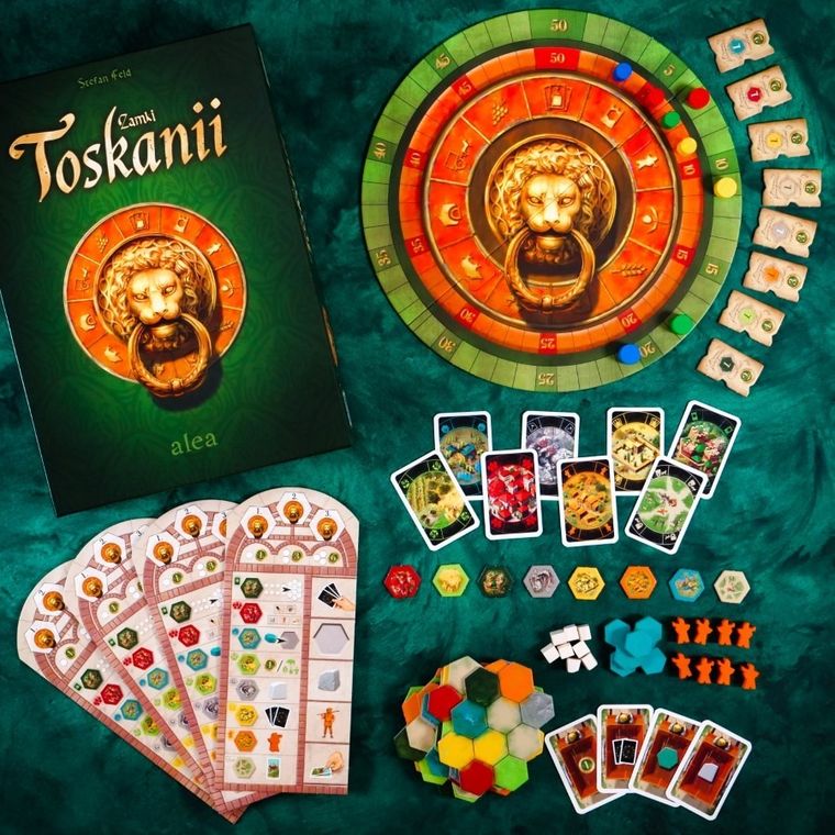 Ravensburger, Zamki Toskanii, gra strategiczna