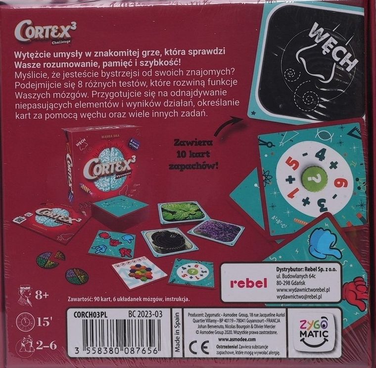 Rebel, Cortex 3, Wyzwania, gra towarzyska z wyzwaniami