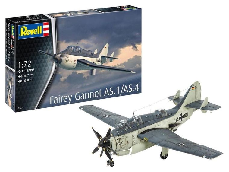Revell, Revell Samoloty Fairey Gannet AS.1/AS.4, model do sklejania