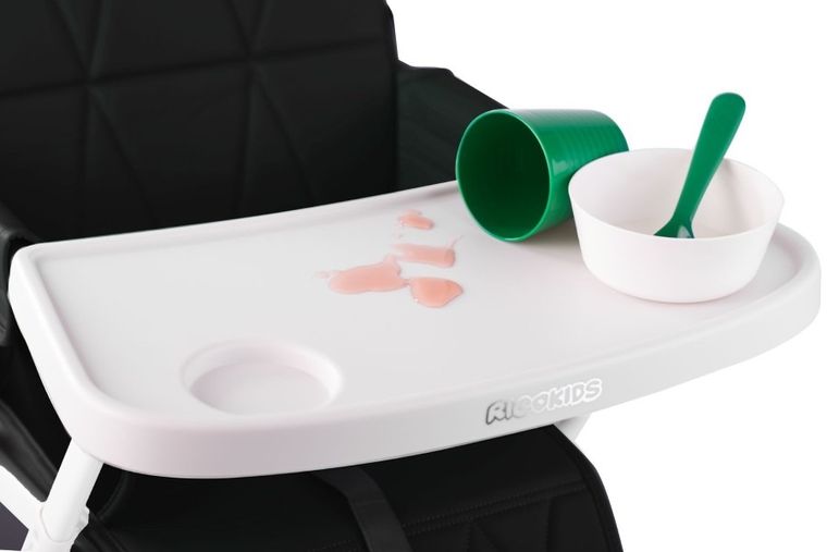 Ricokids, Nuco, krzesełko do karmienia, czarne