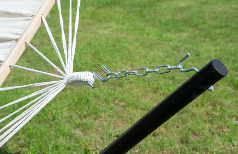 Royokamp, stelaż, stojak do hamaka, metalowy, 360-105-90 cm