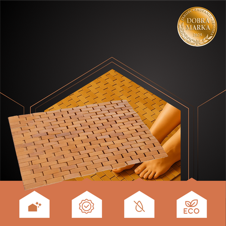 Ruhhy, mata bambusowa antypoślizgowa