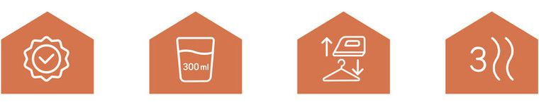 Ruhhy, parownica do ubrań, 2000W, czarna, Mysti, 26339