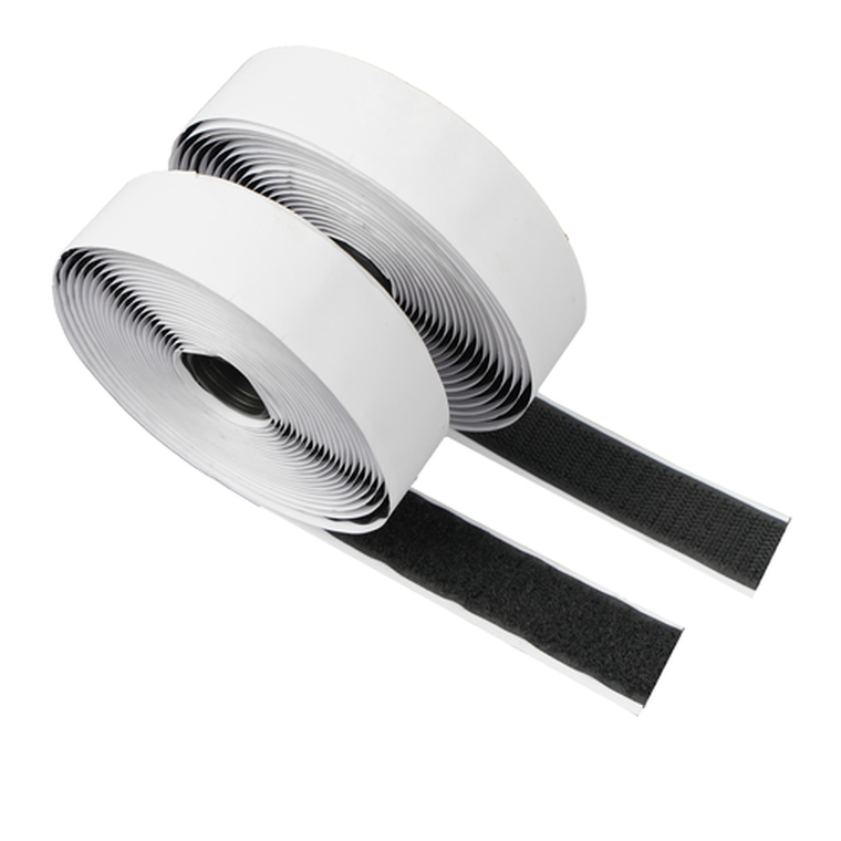 Ruhhy, rzep samoprzylepny, czarny, 5m x 2,5cm