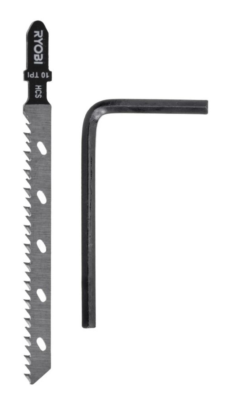 Ryobi, wyrzynarka, 18V, 2x brzeszczot