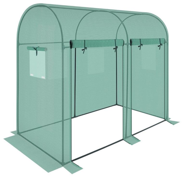 Saska Garden, tunel ogrodowy, dwa wejścia, 200-100-180 cm