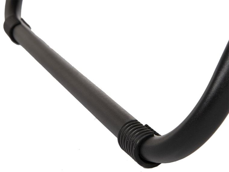 Saska Garden, wielofunkcyjny składany leżak ogrodowy z daszkiem, czarny, 175-52/65-110 cm