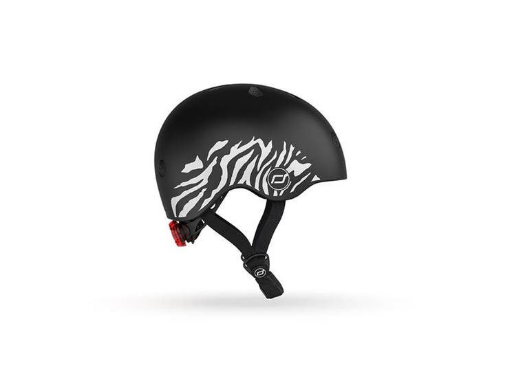 Scoot & Ride, kask, Zebra, rozmiar XXS-S