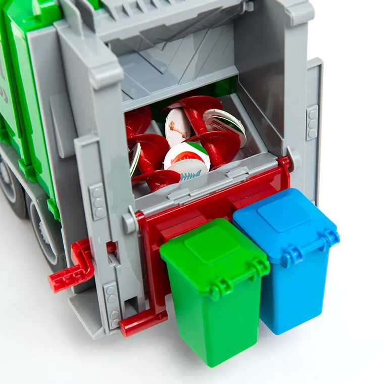 Smiki, Śmieciarka, pojazd, światło i dźwięk