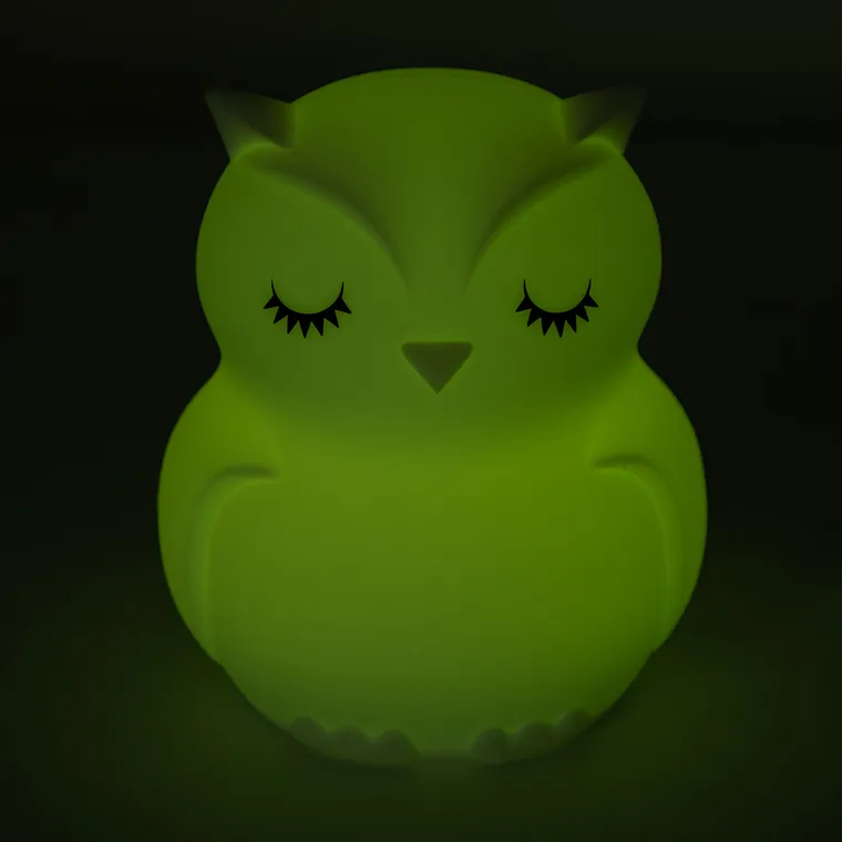 Smiki, Sowa, lampka silikonowa LED