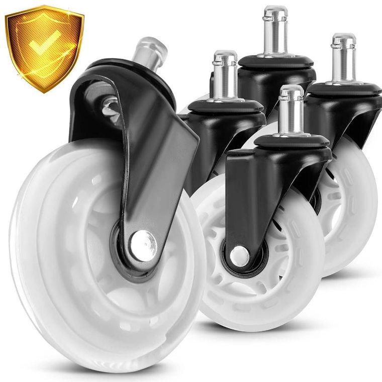 Sofotel, kółka kauczukowe do foteli, przezroczyste, 5 szt.