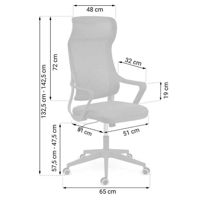 Sofotel, Labi, fotel biurowy, czarny