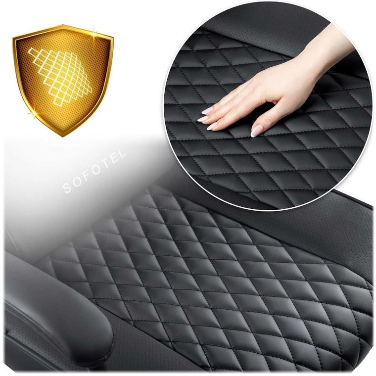 Sofotel, Werona, fotel biurowy, czarny