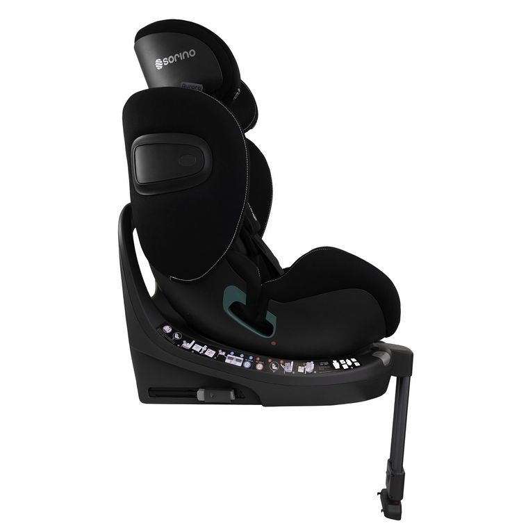 Sorino, Aurora, fotelik samochodowy z bazą, 360°, black, 40-150 cm