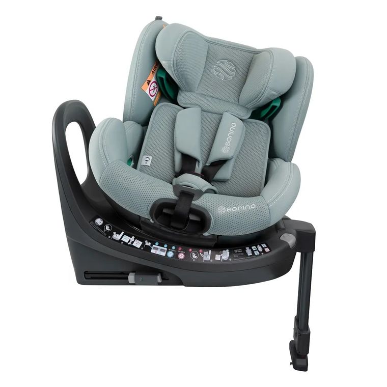 Sorino, Aurora, fotelik samochodowy z bazą, 360°, mint, 40-150 cm