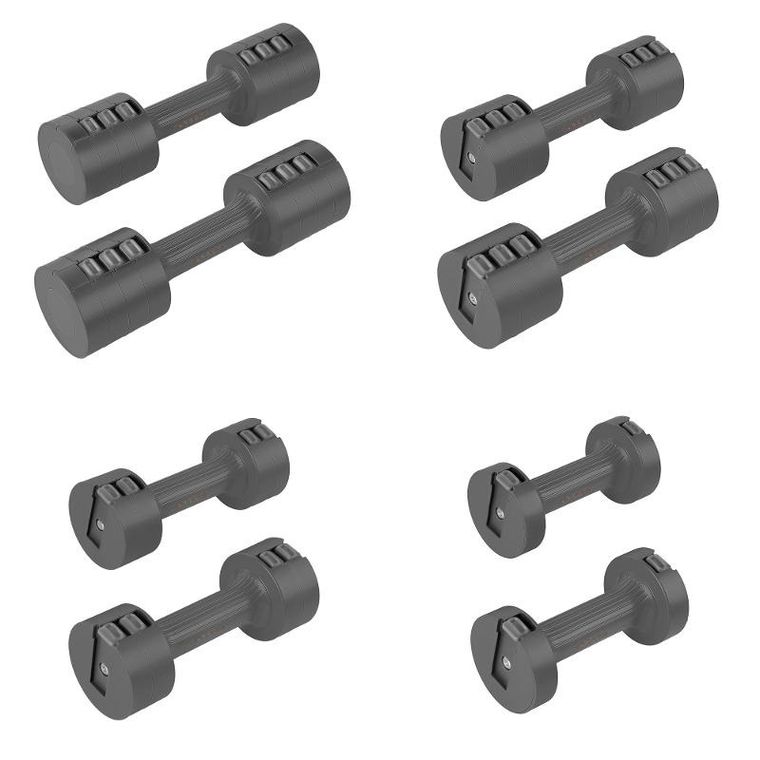 Spokey, Multibell, zestaw hantli regulowanych