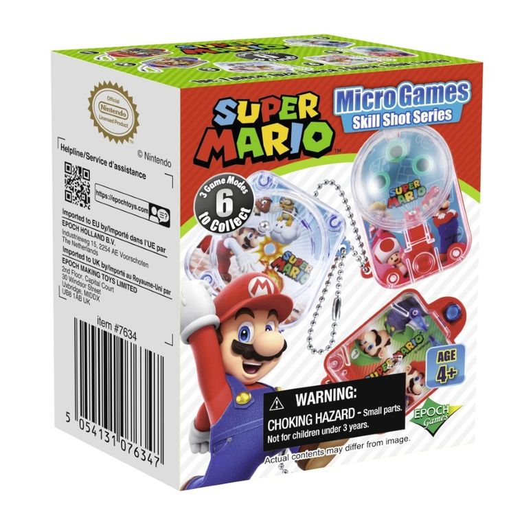 Super Mario, Zawieszka z mini grą, gra zręcznościowa, 7634