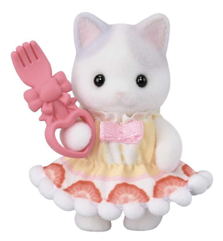 Sylvanian Families, Cake party, saszetka z figurką niespodzianką, 5765, 1 szt.