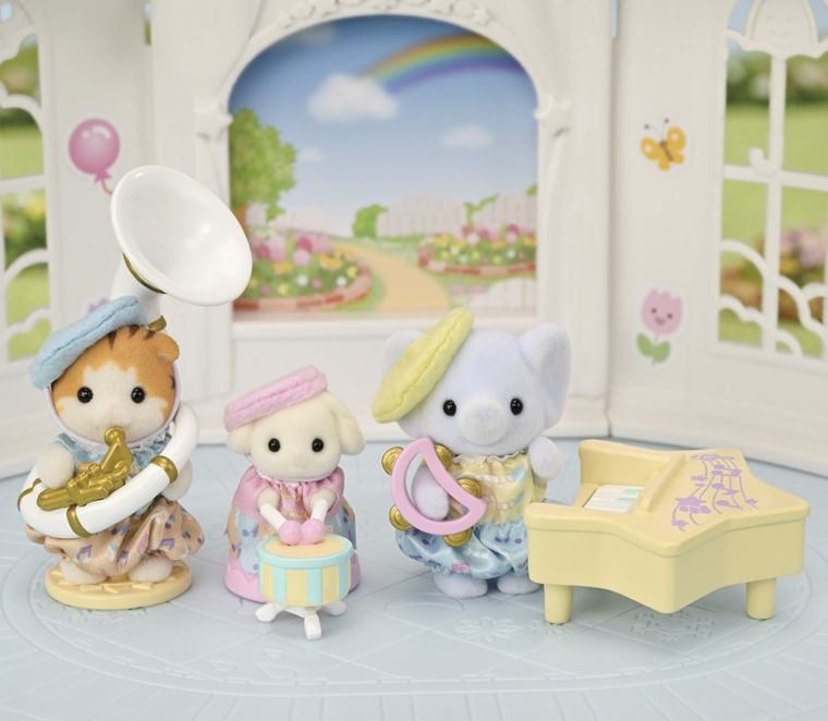 Sylvanian Families, Koncert w przedszkolu, figurki z akcesoriami, 5817