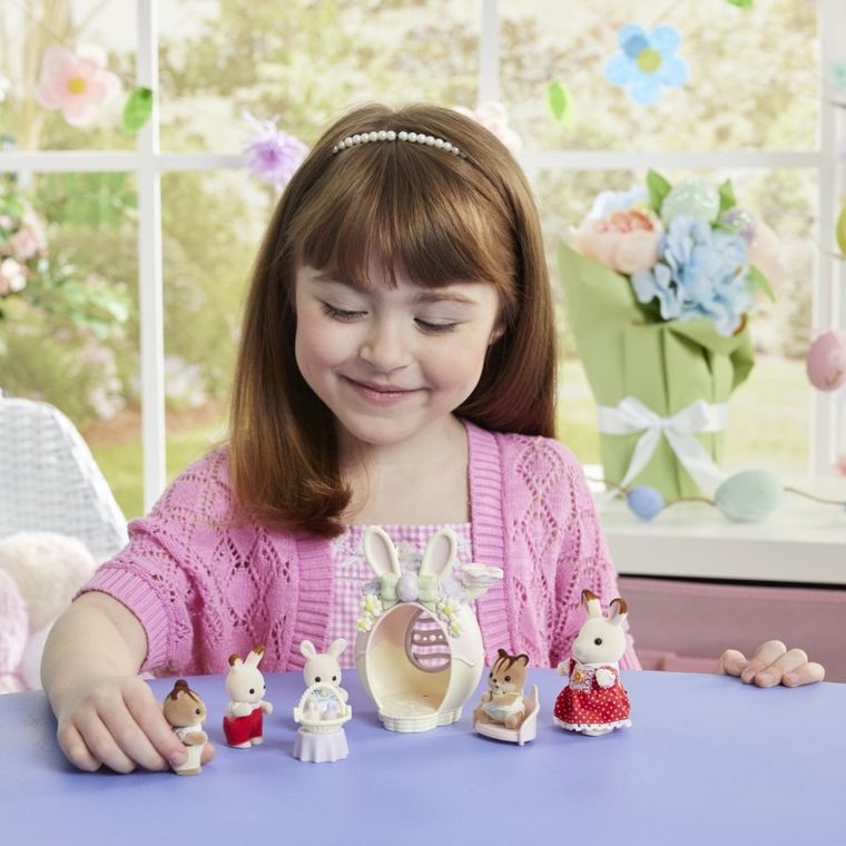Sylvanian Families, Króliczek Wielkanocny, zestaw z figurką, 5802