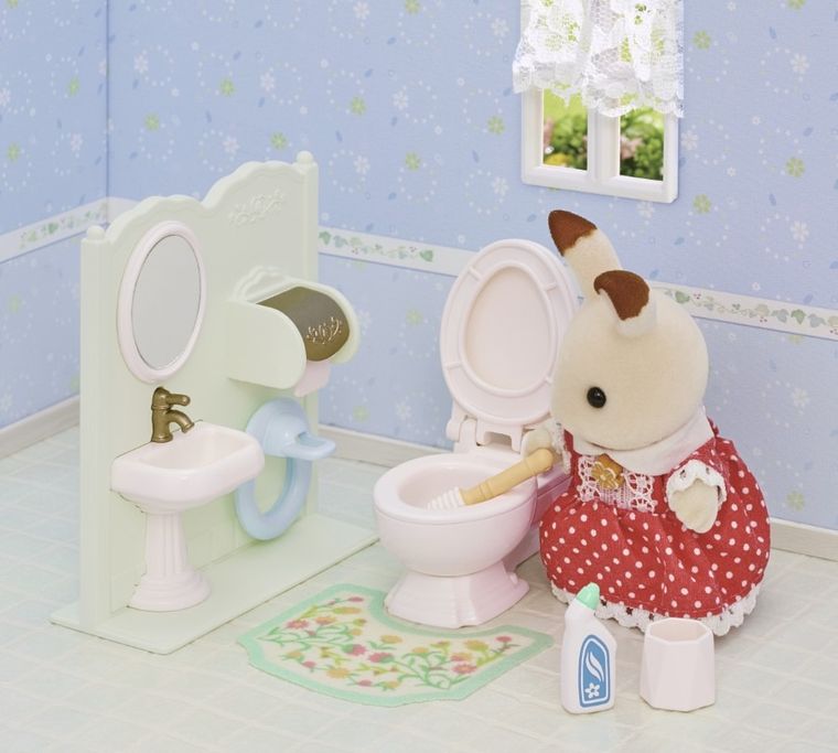 Sylvanian Families, Łazienka z toaletą, 5740