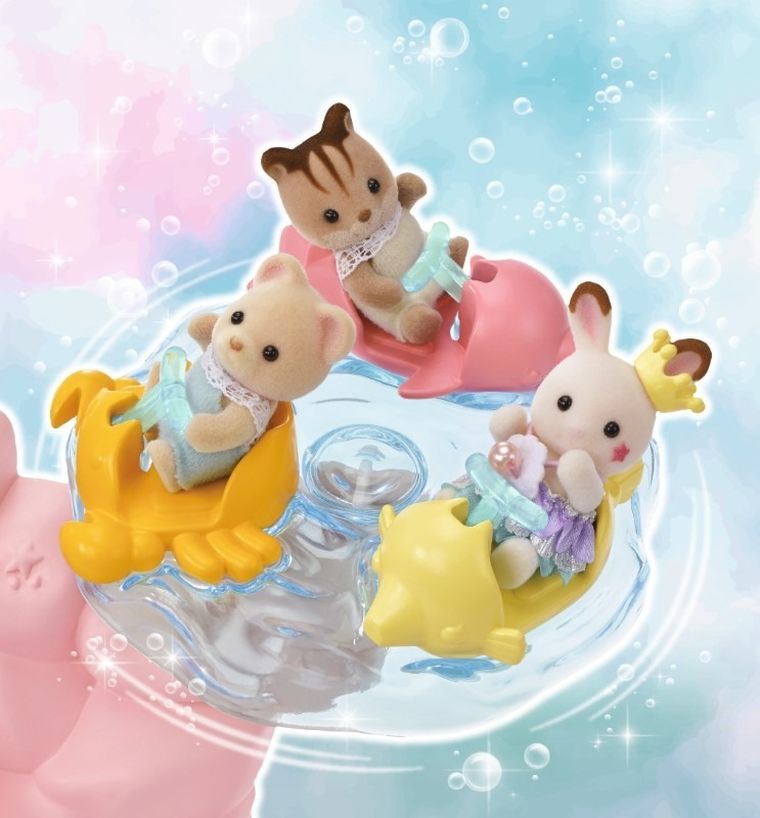 Sylvanian Families, Pałac małych Syrenek, zestaw figurek, 5701