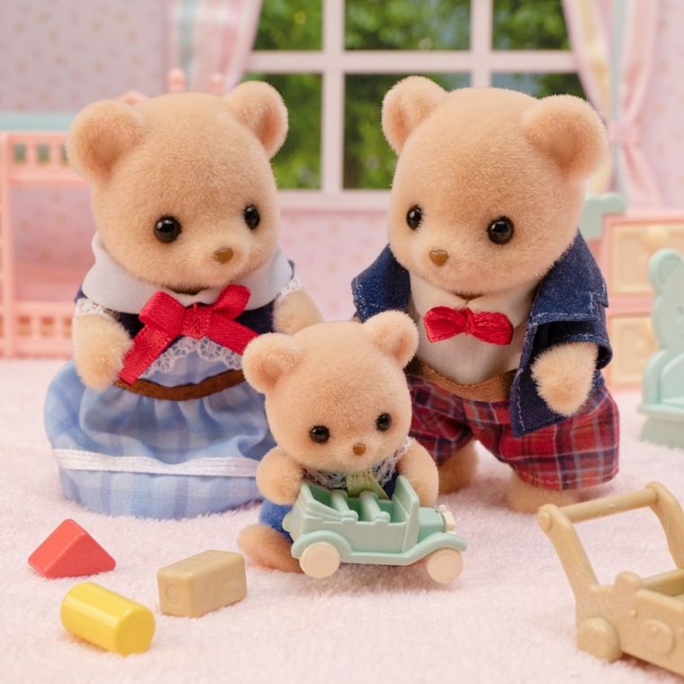Sylvanian Families, Rodzina ciasteczkowych misiów, zestaw figurek, 5851