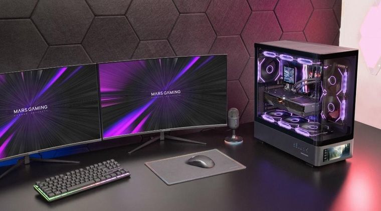 Tacens, Mars, obudowa komputerowa, MC-LCDPRO, 7.2", IPS LCD ATX
