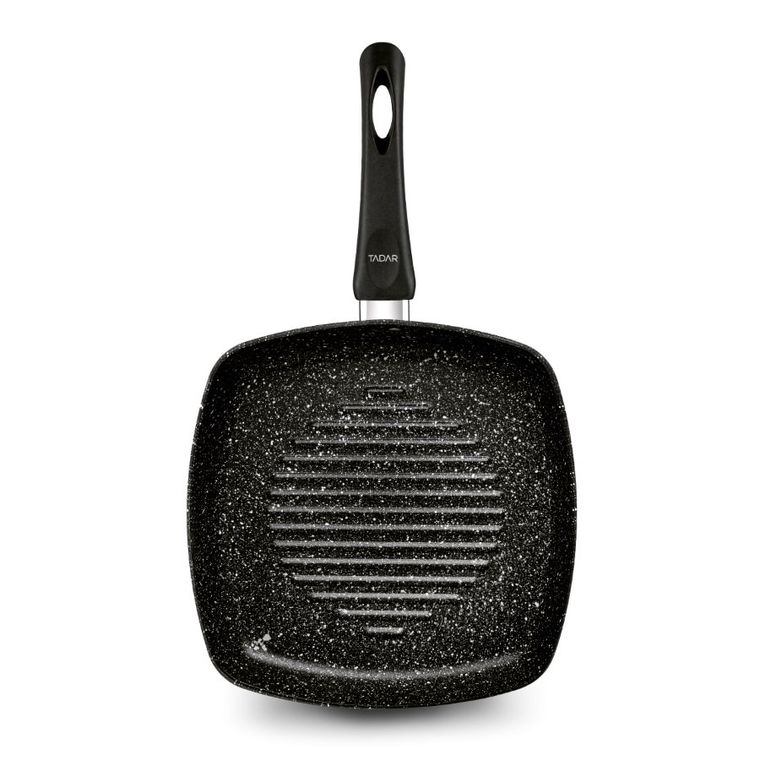 Tadar, Marmara, patelnia grillowa, czarna, 26 cm
