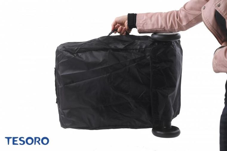Tesoro, S600, wózek spacerowy, szary