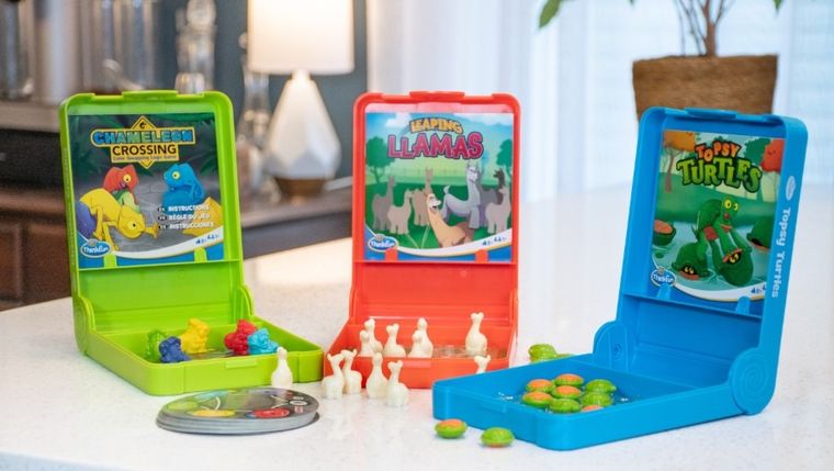 ThinkFun, Flip&Play Skaczące lamy, gra logiczna