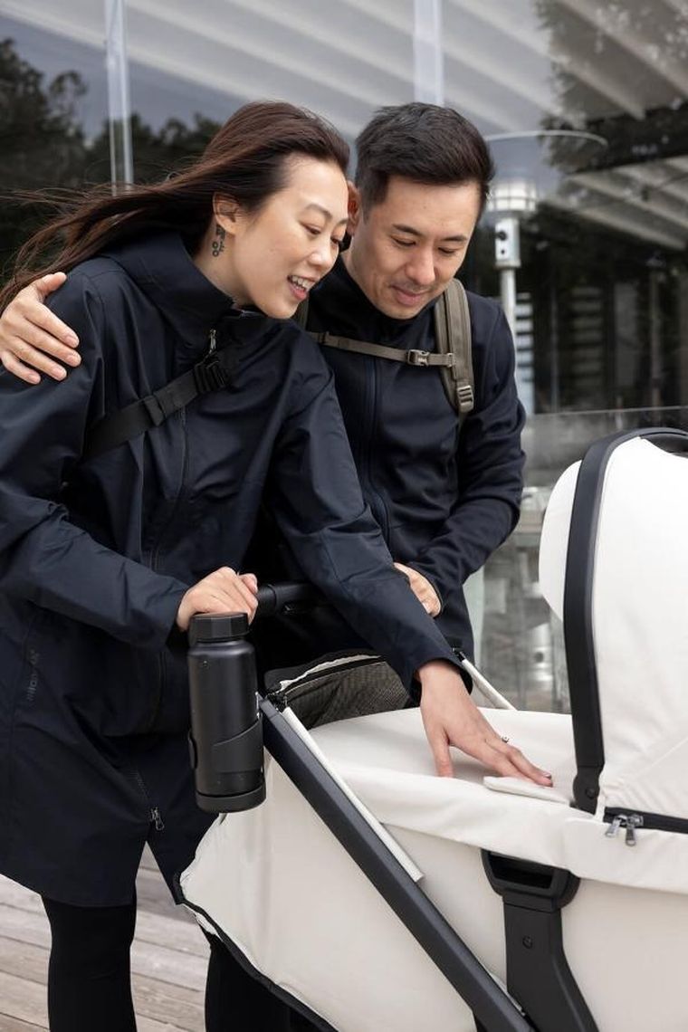 Thule, Spring 2, wózek spacerowy, black/soft beige