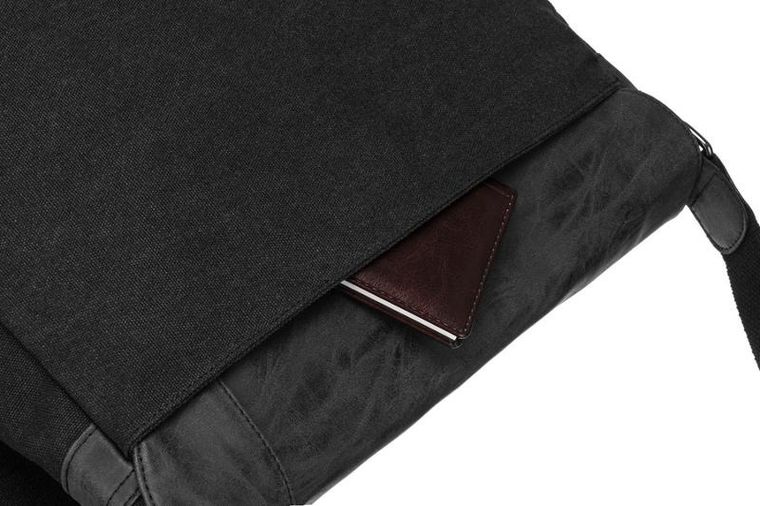 Torba na laptopa, czarna, 12", Peterson