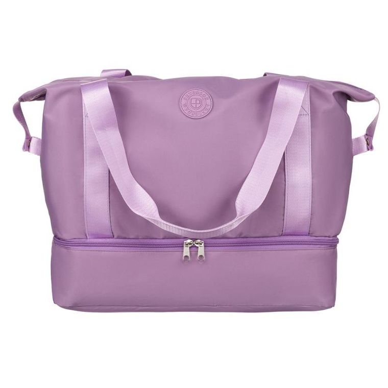 Torba podróżna, bagaż podręczny do samolotu, fioletowa, Rovicky