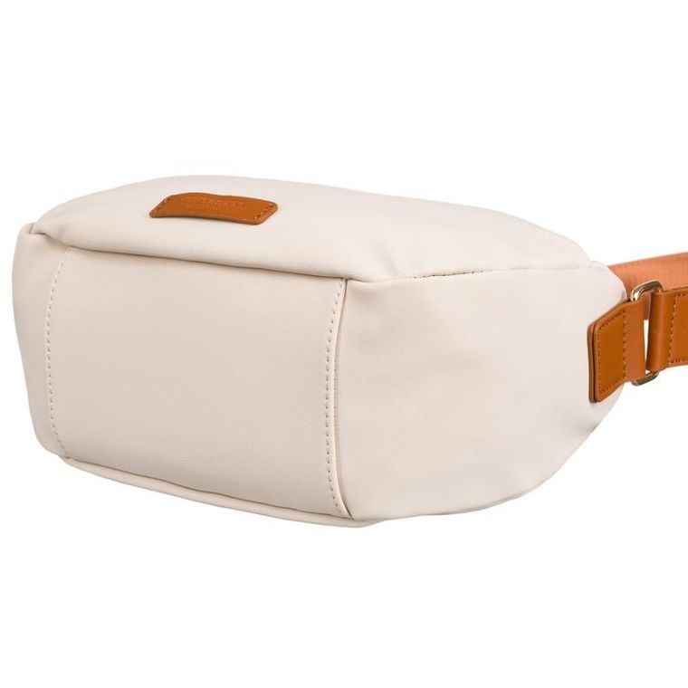 Torebka listonoszka, beżowa, Peterson